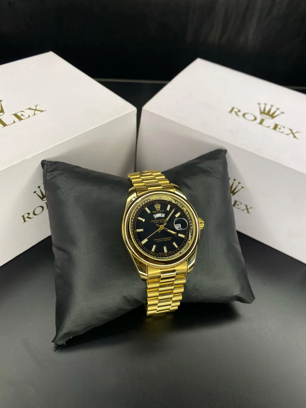 Rolex Date Just Black Dail