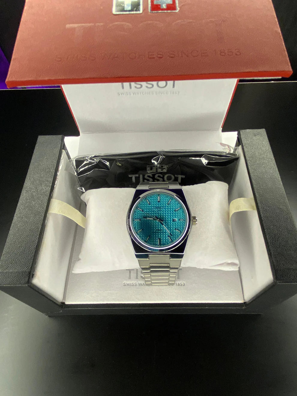 Tissot PRX Tiffany Blue